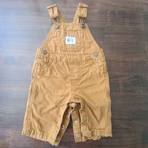 3mo tan overalls